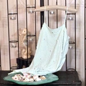 FOAM GREEN BEADED SHEATH #LEPETITEBOUTIQ